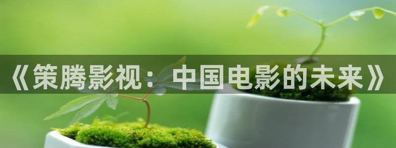 秋霞电影网理论在线：《策腾影视：中国电影的未来》